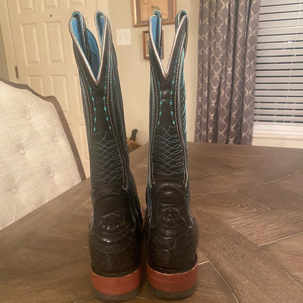 Artist Caiman Belly Boots - Picture 3 of 5